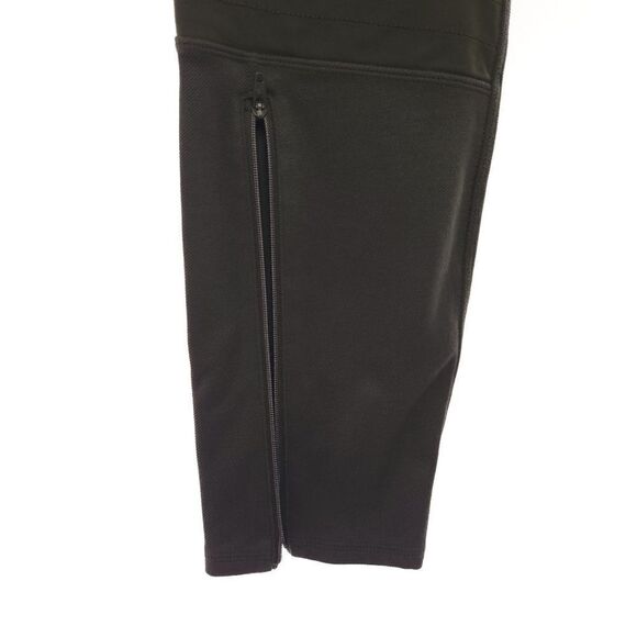 Athleta Womens Size 14 Solid Army Olive Green Trailsetter Ponte Moto Pants - Picture 9 of 14